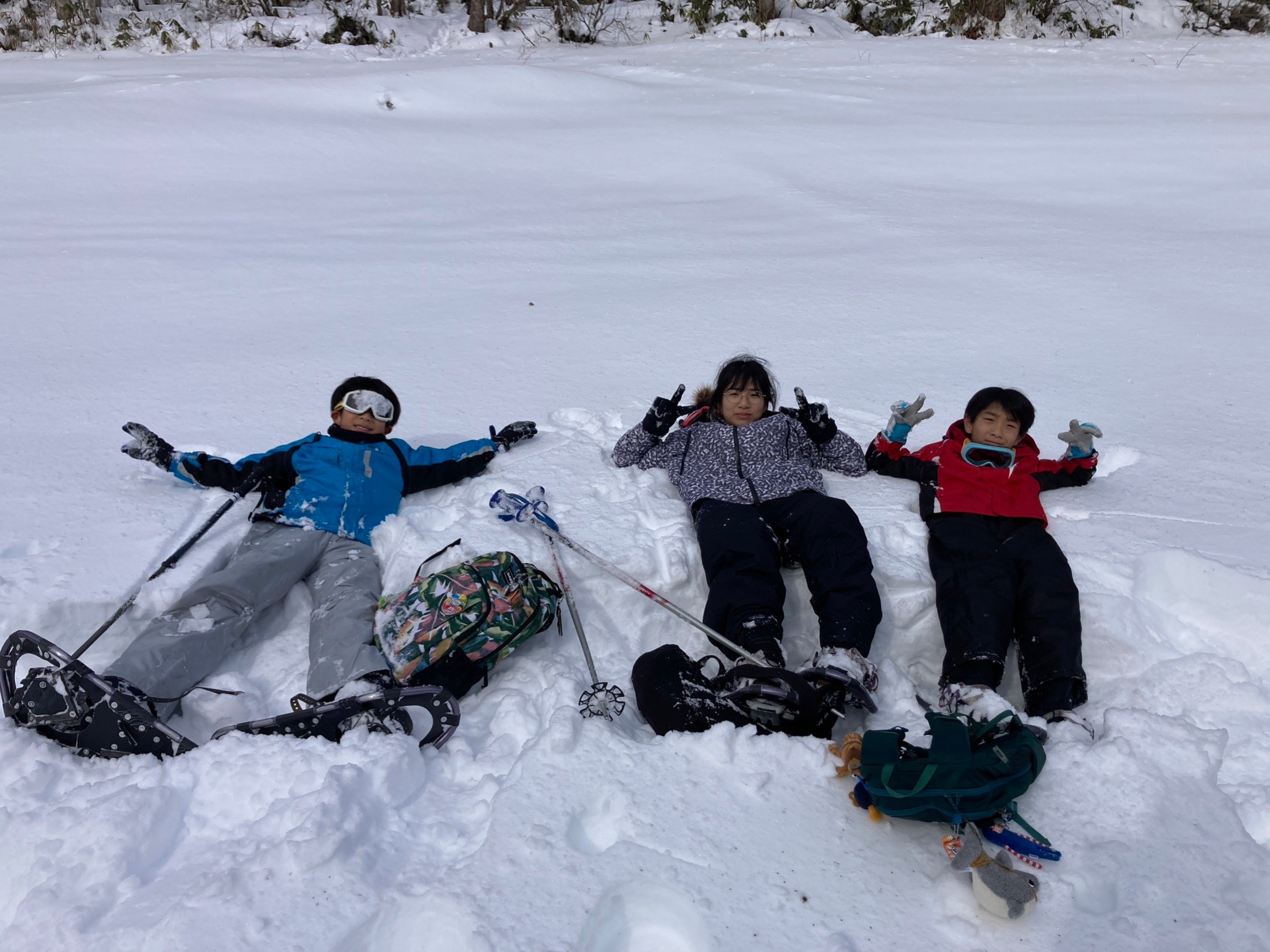 スノーシューガイドツアー02/Snowshoe Tour report02