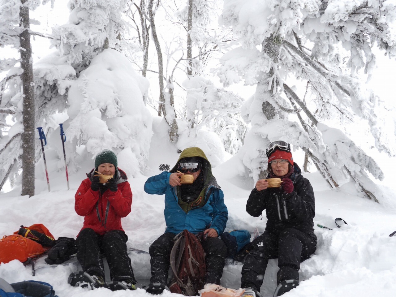 スノーシューガイドツアー20/Snowshoe Tour report20