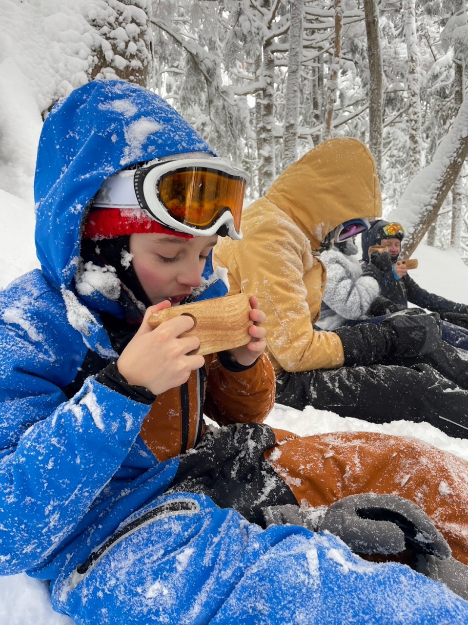 スノーシューガイドツアー18/Snowshoe Tour report18