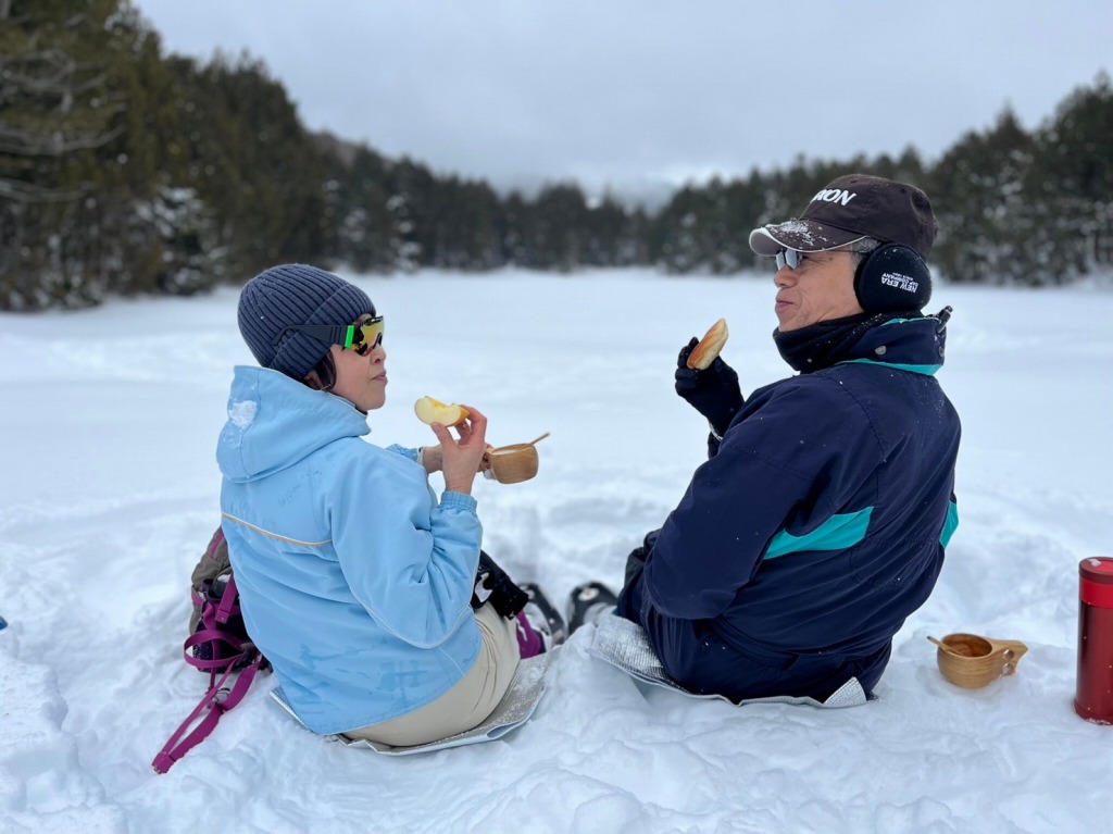 スノーシューガイドツアー09/Snowshoe Tour report09