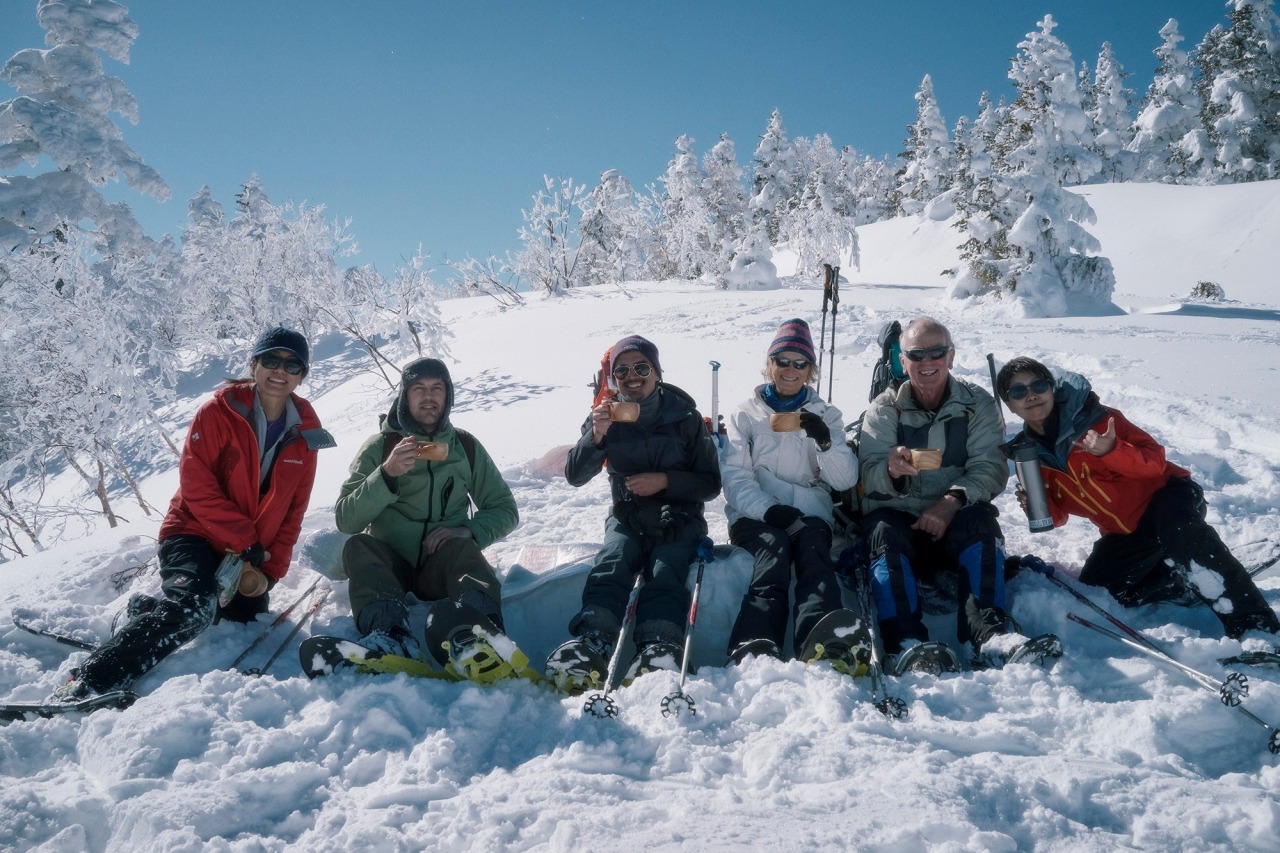 スノーシューガイドツアー22/Snowshoe Tour report22