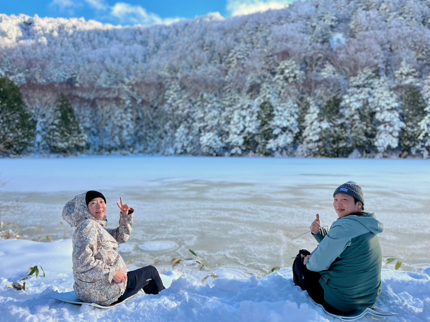 今シーズン初開催！スノーシューハイキング！/First Snowshoe Hiking Tour of the Season!