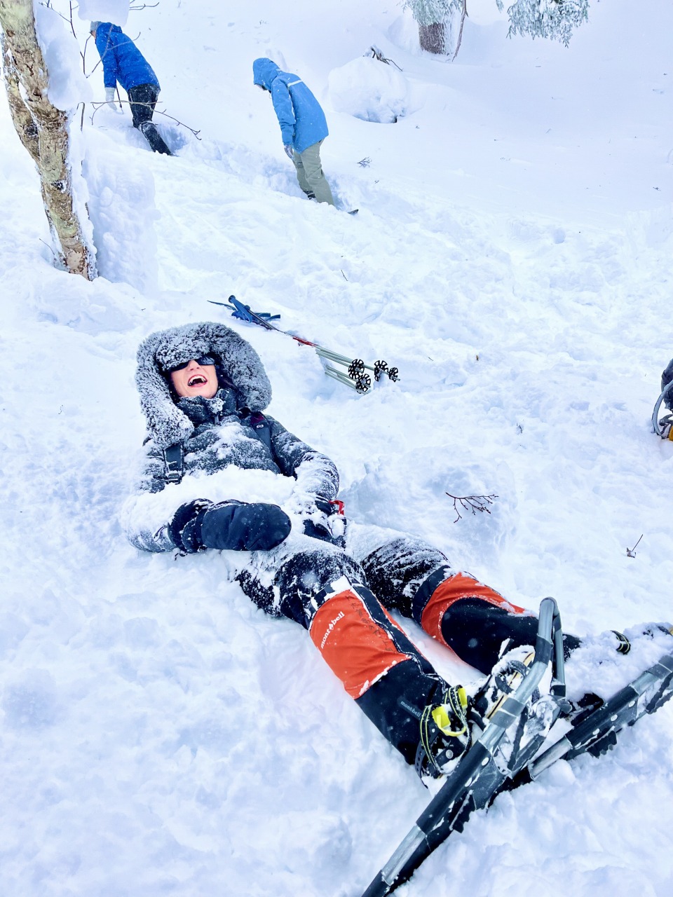 スノーシュー冬の森コース写真集/Winter Forest Group Tour Photos